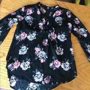 Rue 21 flower blouse